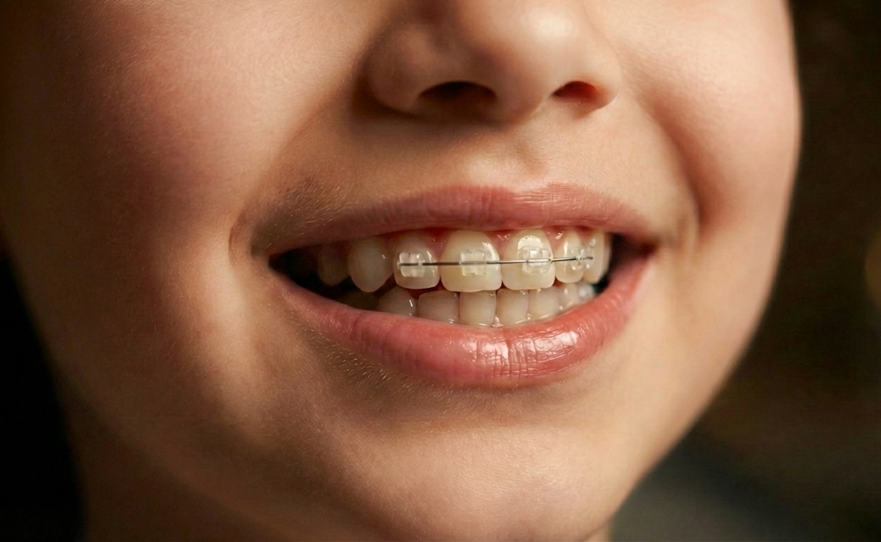 Beautiful orthodontic result